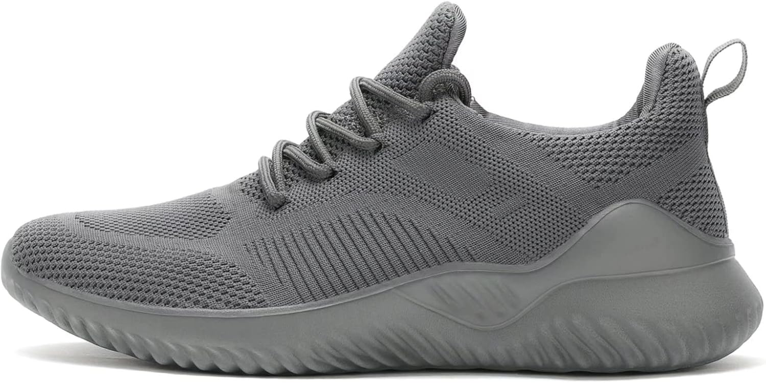 Kapsen Men's Non Slip Running Shoes Ultra Light Breathable Casual Walking Shoes Fashion Sneakers Mesh Workout Sports Shoes